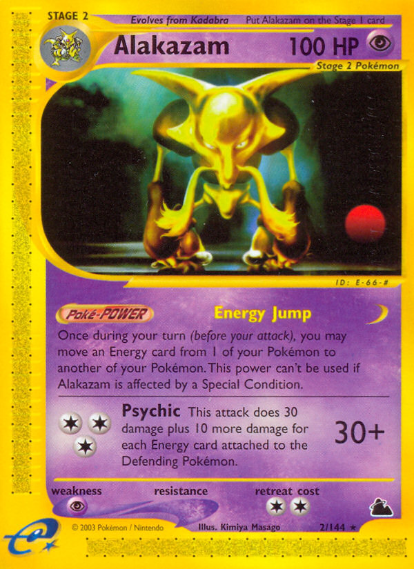 Alakazam (2/144) [Skyridge] | Clutch Gaming