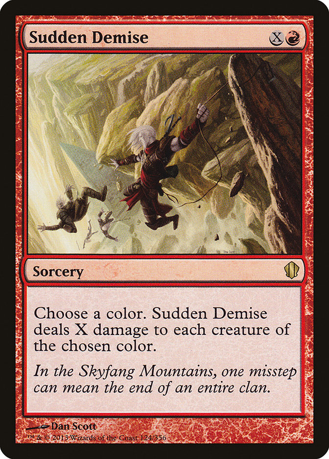 Sudden Demise [Commander 2013] | Clutch Gaming