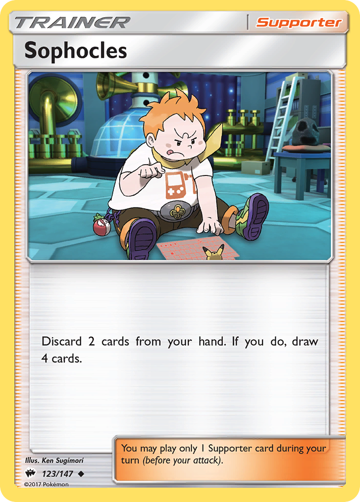 Sophocles (123/147) [Sun & Moon: Burning Shadows] | Clutch Gaming