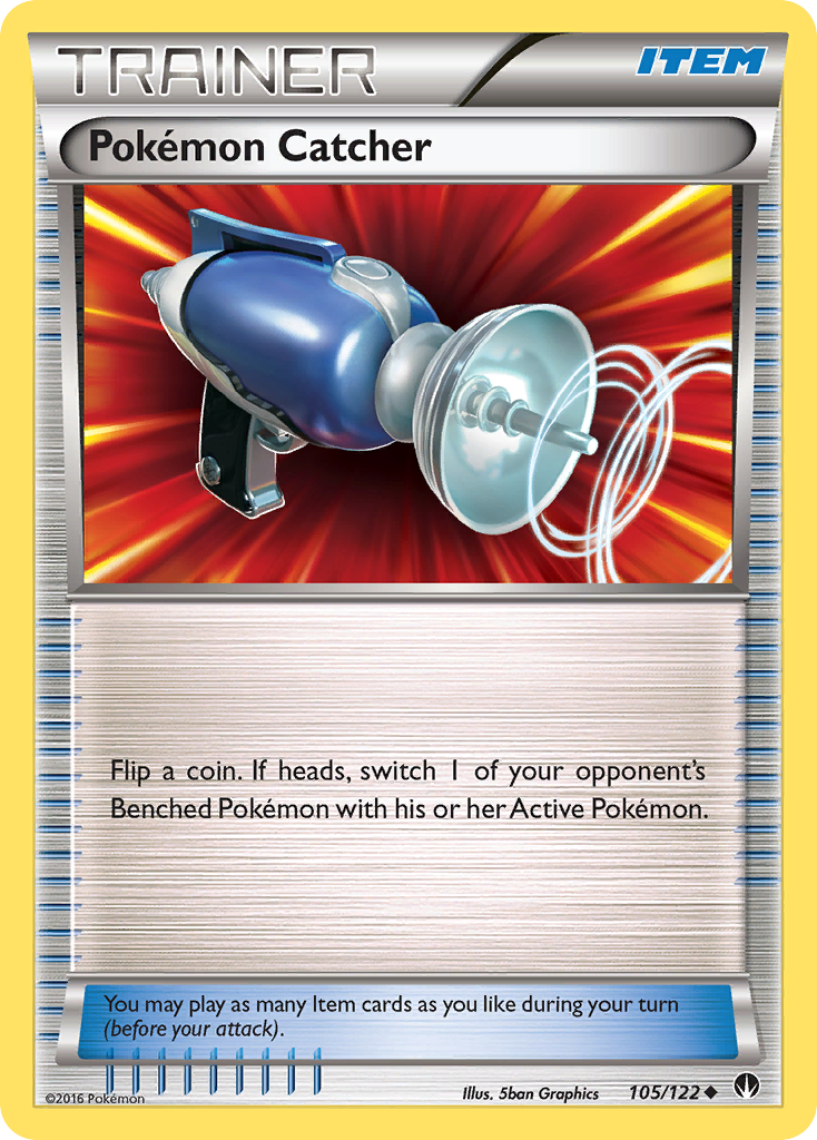 Pokemon Catcher (105/122) [XY: BREAKpoint] | Clutch Gaming