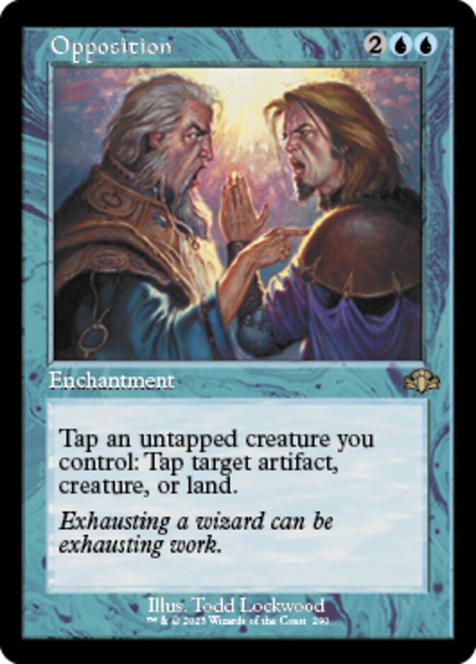 Opposition (Retro) [Dominaria Remastered] | Clutch Gaming