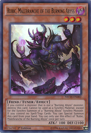 Rubic, Malebranche of the Burning Abyss [NECH-EN082] Ultra Rare | Clutch Gaming