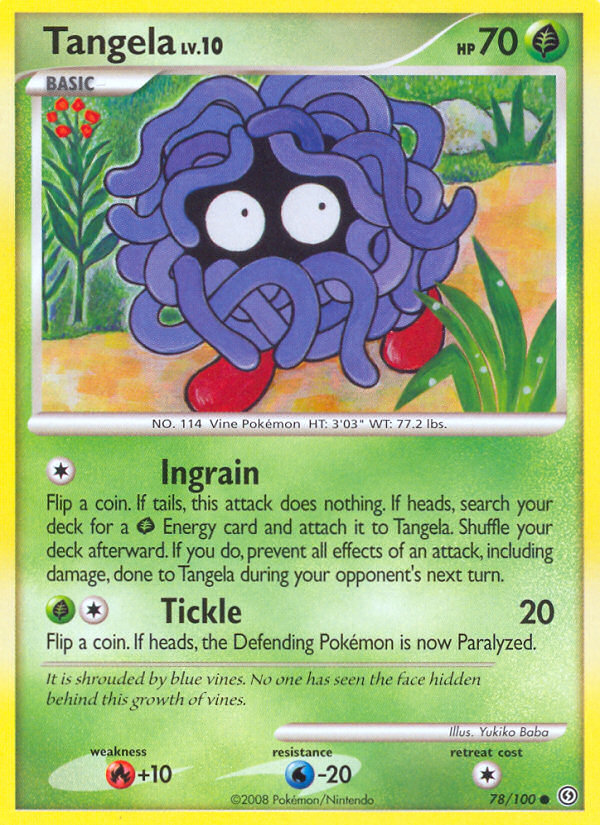 Tangela (78/100) [Diamond & Pearl: Stormfront] | Clutch Gaming