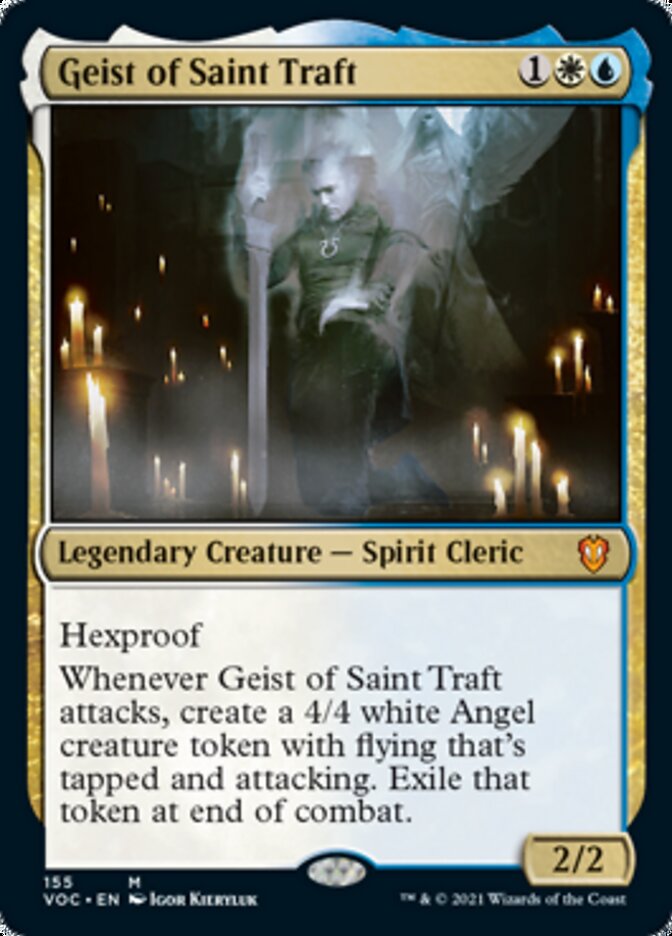 Geist of Saint Traft [Innistrad: Crimson Vow Commander] | Clutch Gaming