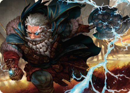 Electrostatic Infantry Art Card [Dominaria United Art Series] | Clutch Gaming