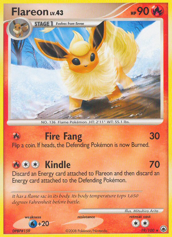 Flareon (19/100) [Diamond & Pearl: Majestic Dawn] | Clutch Gaming