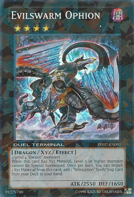 Evilswarm Ophion [DT07-EN091] Super Rare | Clutch Gaming