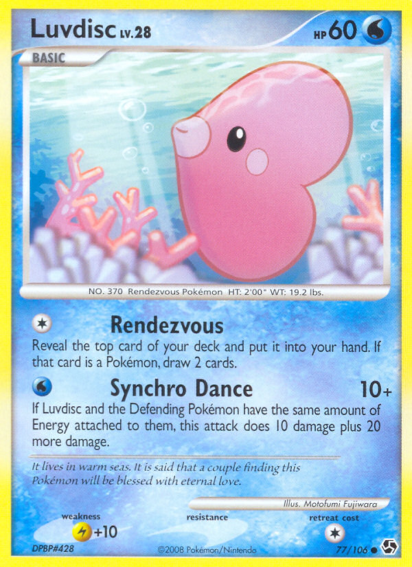 Luvdisc (77/106) [Diamond & Pearl: Great Encounters] | Clutch Gaming