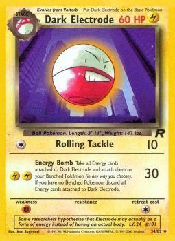 Dark Electrode (34/82) [Team Rocket Unlimited] | Clutch Gaming