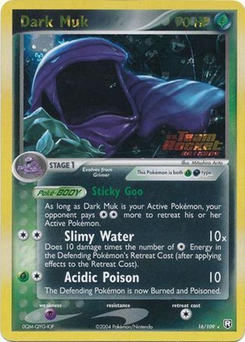 Dark Muk (16/109) (Stamped) [EX: Team Rocket Returns] | Clutch Gaming