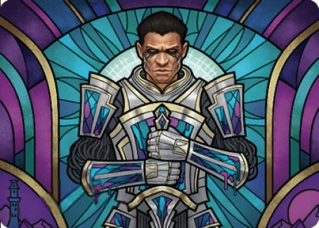 Aron, Benalia's Ruin Art Card [Dominaria United Art Series] | Clutch Gaming