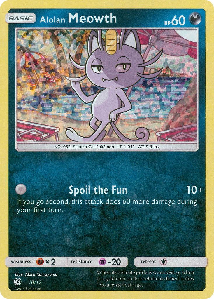 Alolan Meowth (10/12) [McDonald's Promos: 2019 Collection] | Clutch Gaming