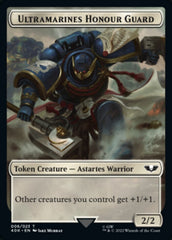 Soldier (003) // Ultramarines Honour Guard Double-Sided Token [Warhammer 40,000 Tokens] | Clutch Gaming