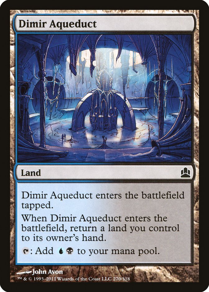 Dimir Aqueduct [Commander 2011] | Clutch Gaming