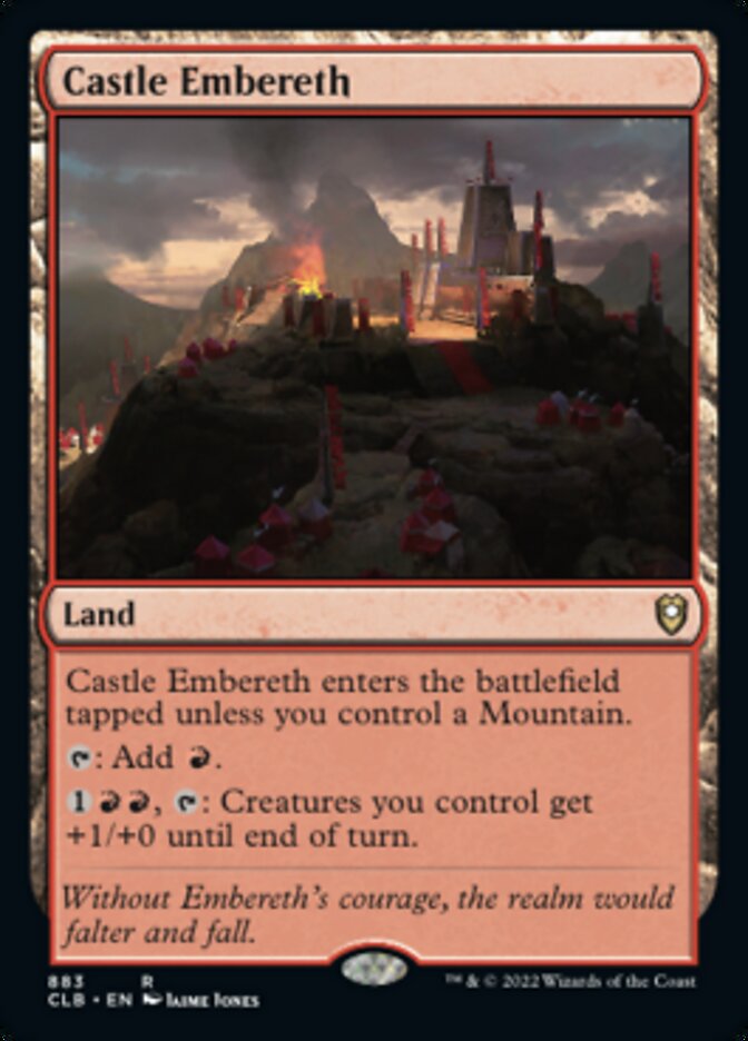 Castle Embereth [Commander Legends: Battle for Baldur's Gate] | Clutch Gaming