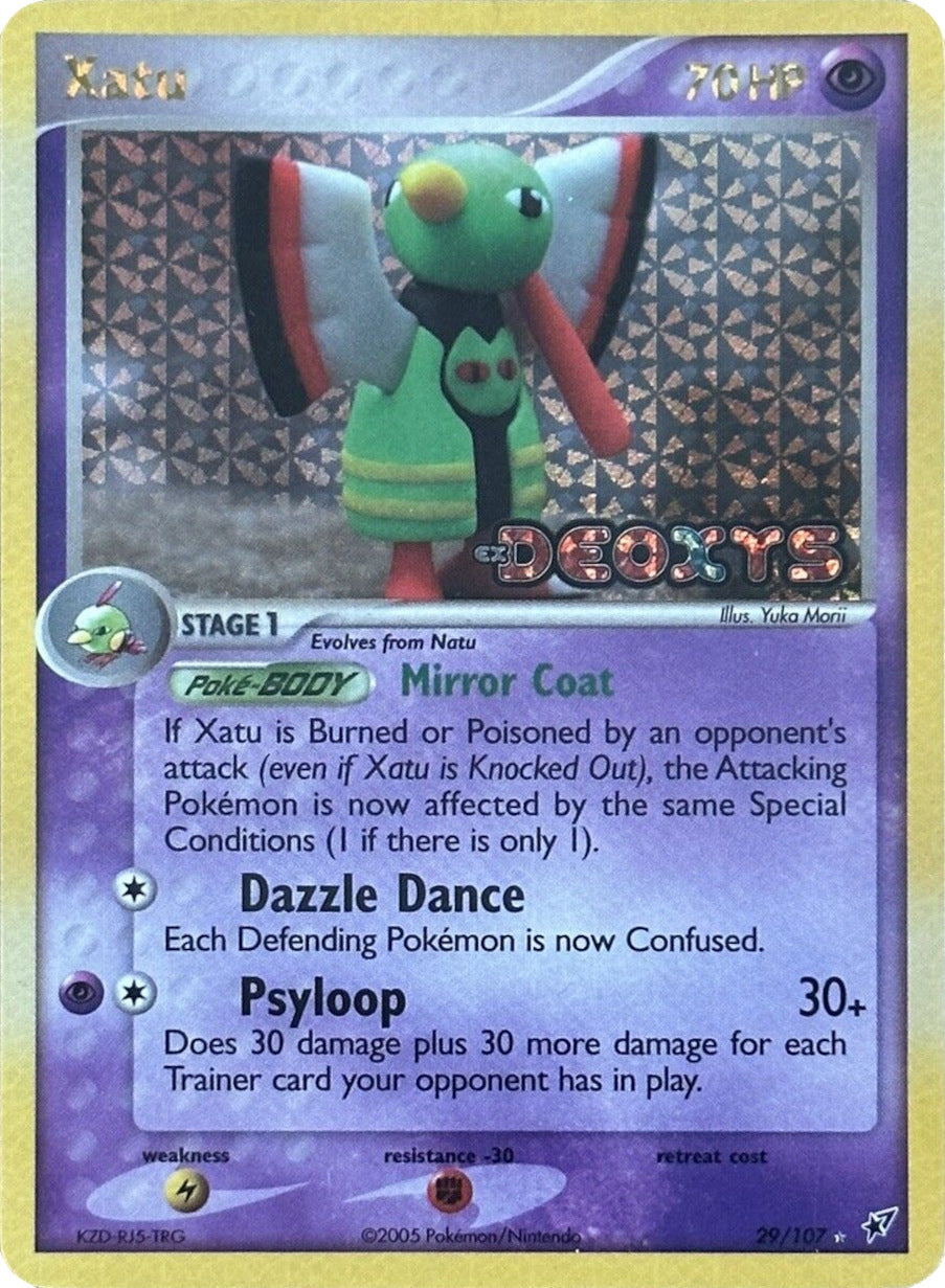 Xatu (29/107) (Stamped) [EX: Deoxys] | Clutch Gaming