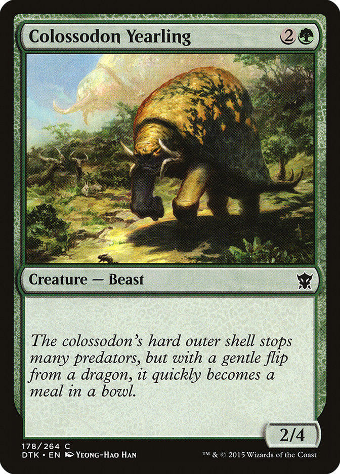 Colossodon Yearling [Dragons of Tarkir] | Clutch Gaming