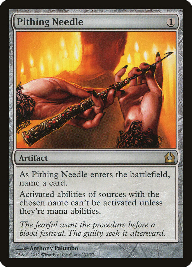 Pithing Needle [Return to Ravnica] | Clutch Gaming