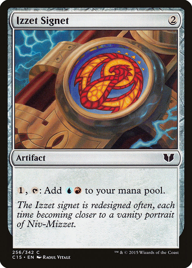 Izzet Signet [Commander 2015] | Clutch Gaming