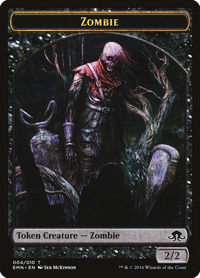 Zombie Token (004/010) [Eldritch Moon Tokens] | Clutch Gaming