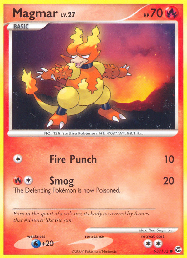 Magmar (93/132) [Diamond & Pearl: Secret Wonders] | Clutch Gaming