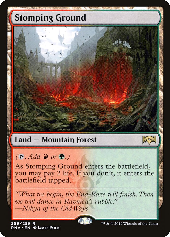 Stomping Ground [Ravnica Allegiance] | Clutch Gaming