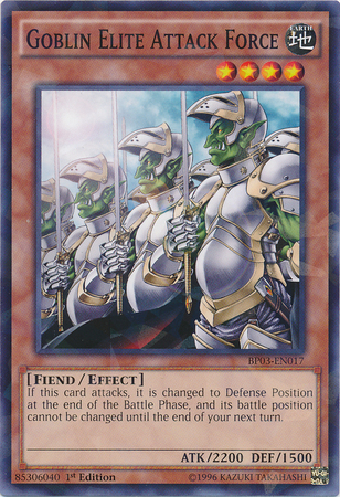 Goblin Elite Attack Force [BP03-EN017] Shatterfoil Rare | Clutch Gaming