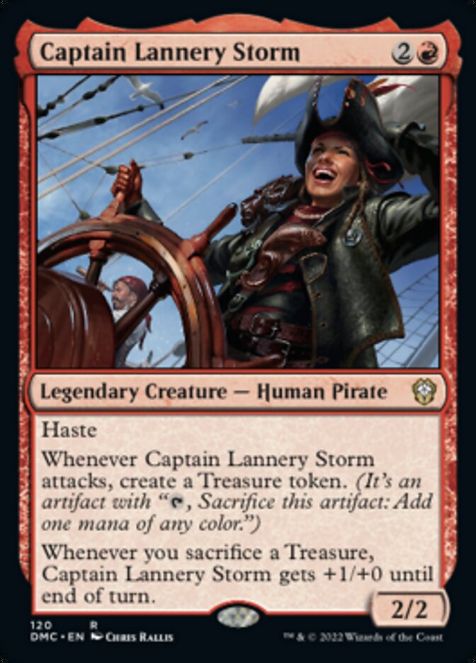 Captain Lannery Storm [Dominaria United Commander] | Clutch Gaming