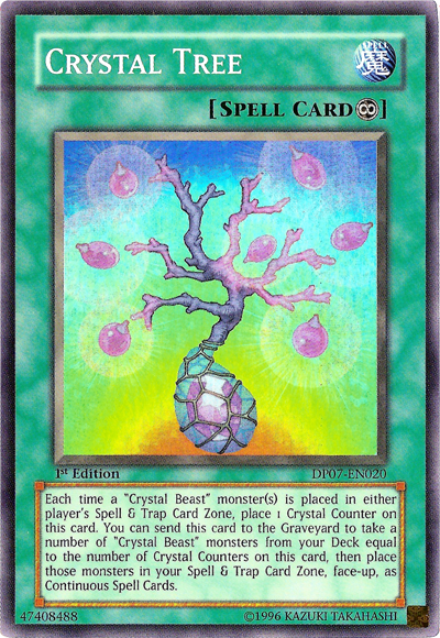 Crystal Tree [DP07-EN020] Super Rare | Clutch Gaming