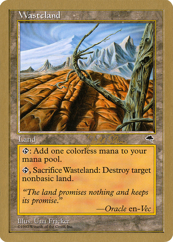 Wasteland (Jakub Slemr) [World Championship Decks 1999] | Clutch Gaming