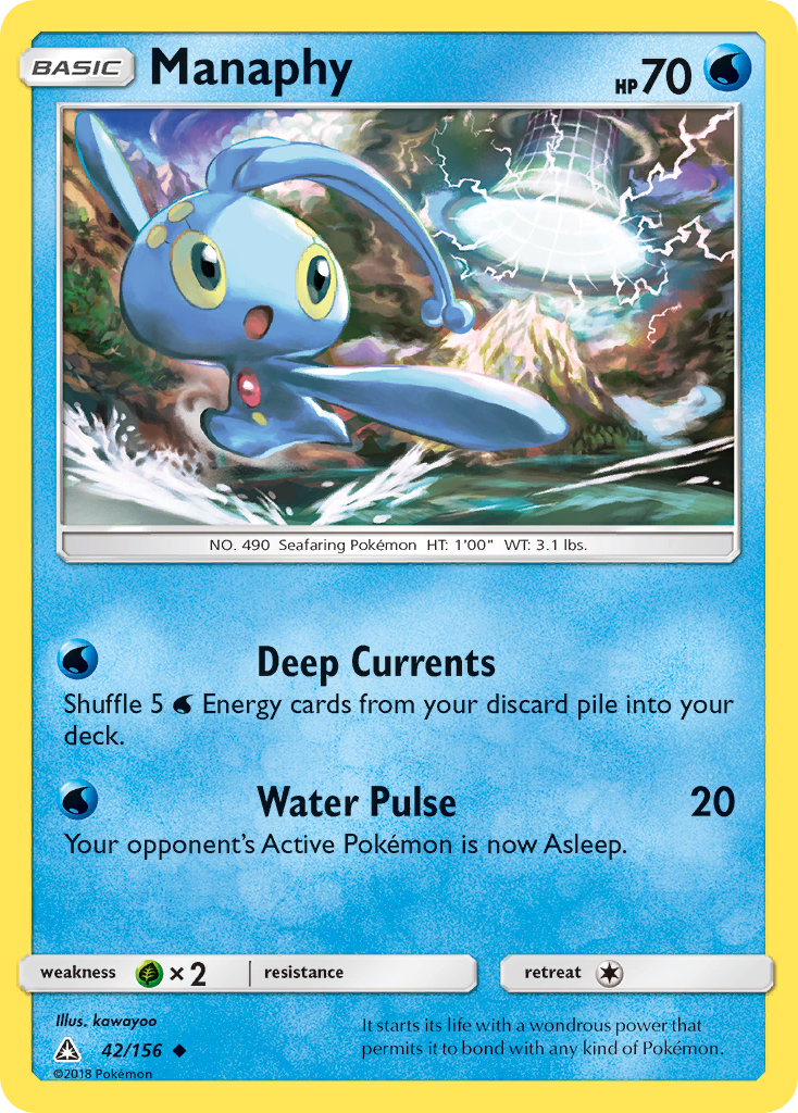 Manaphy (42/156) [Sun & Moon: Ultra Prism] | Clutch Gaming