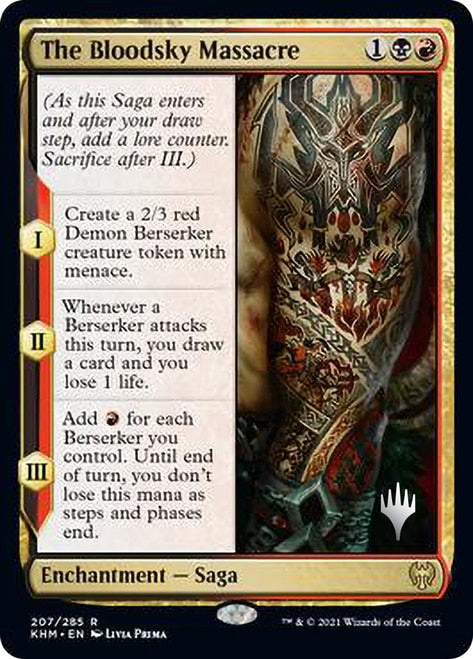 The Bloodsky Massacre (Promo Pack) [Kaldheim Promos] | Clutch Gaming