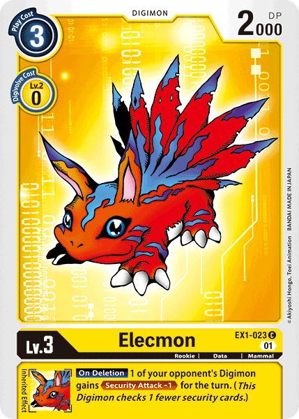 Elecmon [EX1-023] [Classic Collection] | Clutch Gaming