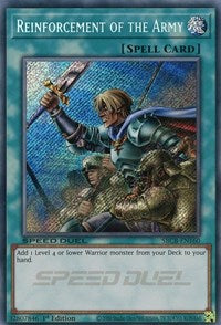 Reinforcement of the Army (Secret) [SBCB-EN160] Secret Rare | Clutch Gaming