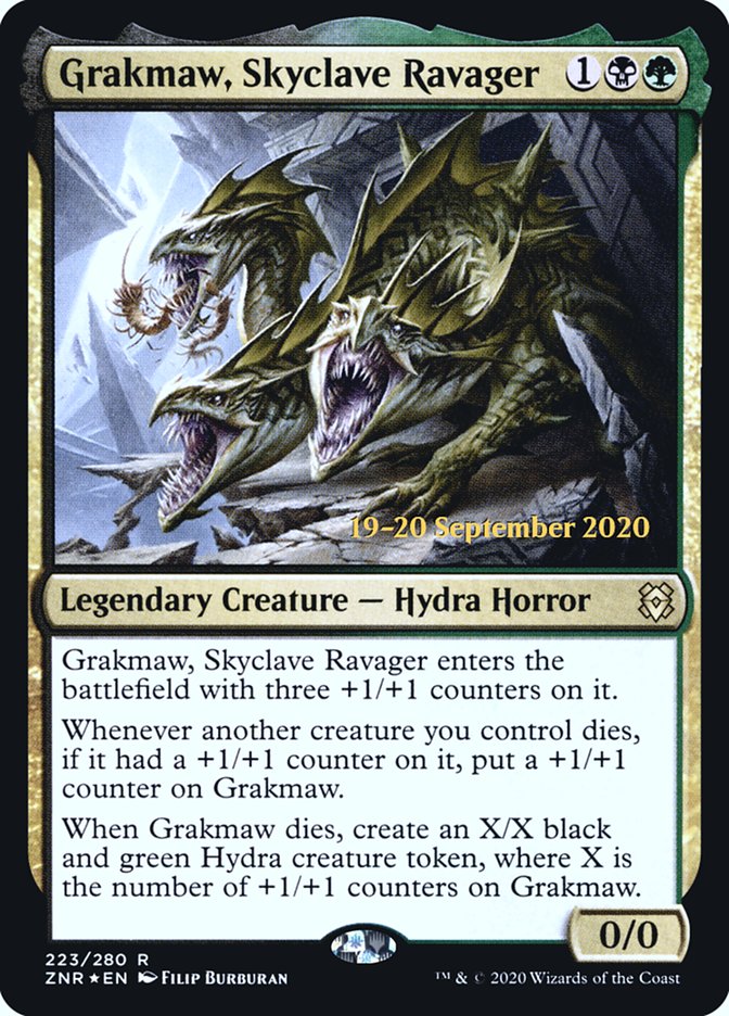 Grakmaw, Skyclave Ravager [Zendikar Rising Prerelease Promos] | Clutch Gaming