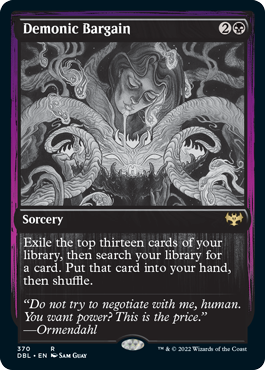 Demonic Bargain [Innistrad: Double Feature] | Clutch Gaming