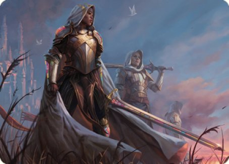 Danitha, Benalia's Hope Art Card [Dominaria United Art Series] | Clutch Gaming