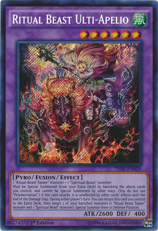 Ritual Beast Ulti-Apelio [THSF-EN028] Secret Rare | Clutch Gaming