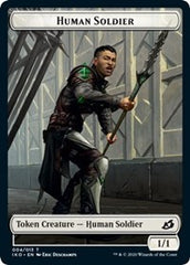 Human Soldier (004) // Zombie Double-Sided Token [Commander 2020 Tokens] | Clutch Gaming