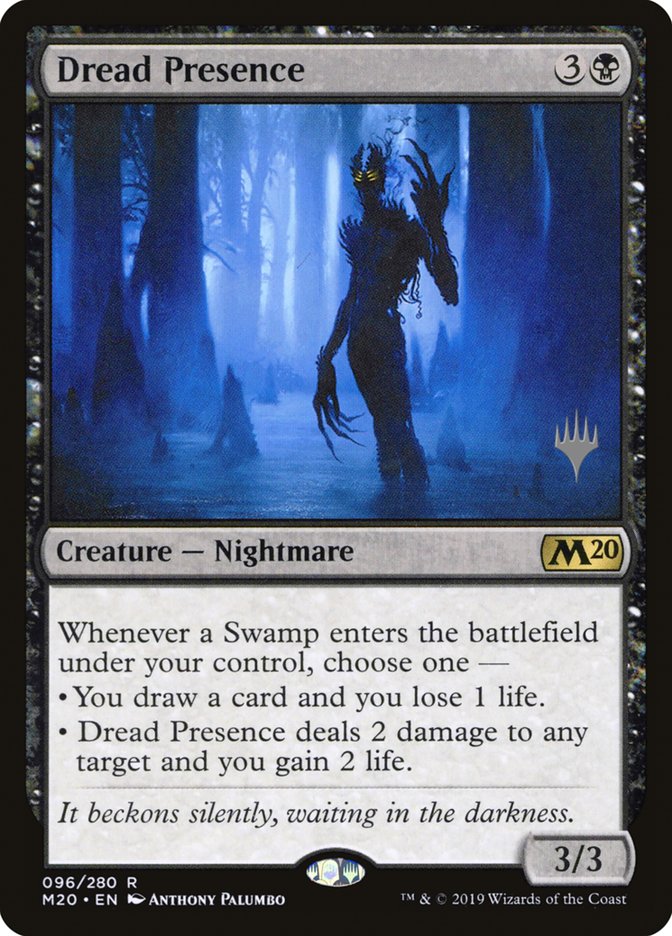 Dread Presence (Promo Pack) [Core Set 2020 Promos] | Clutch Gaming