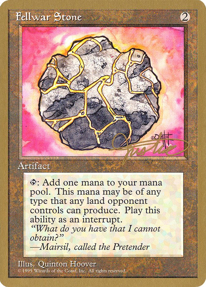 Fellwar Stone (Mark Justice) [Pro Tour Collector Set] | Clutch Gaming