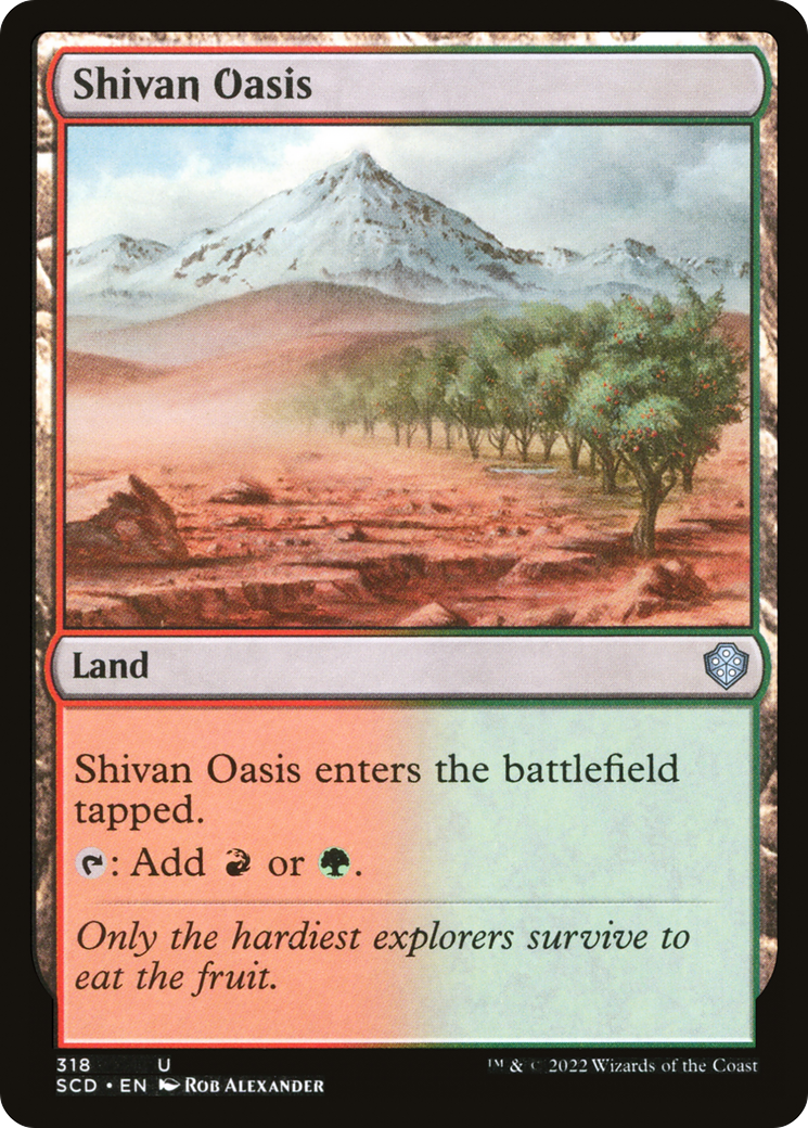 Shivan Oasis [Starter Commander Decks] | Clutch Gaming