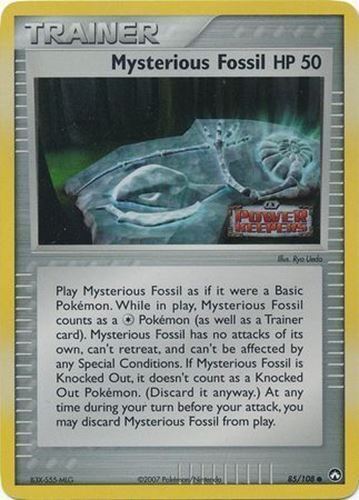 Mysterious Fossil (85/108) (Stamped) [EX: Power Keepers] | Clutch Gaming