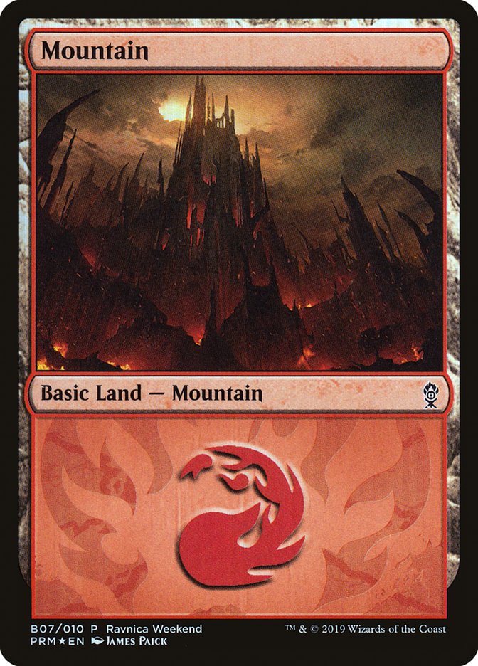 Mountain (B07) [Ravnica Allegiance Guild Kit] | Clutch Gaming