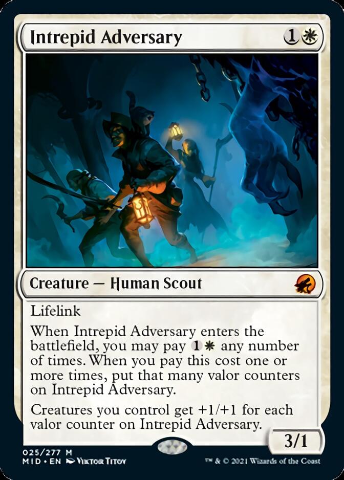 Intrepid Adversary [Innistrad: Midnight Hunt] | Clutch Gaming