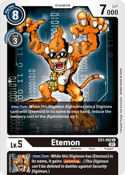 Etemon [EX1-052] [Classic Collection] | Clutch Gaming