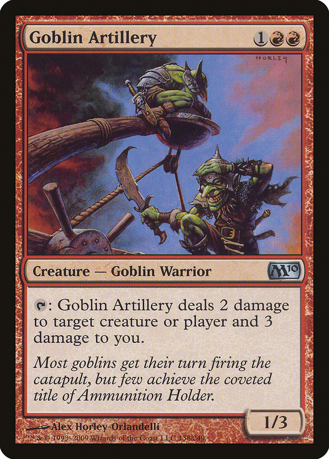 Goblin Artillery [Magic 2010] | Clutch Gaming