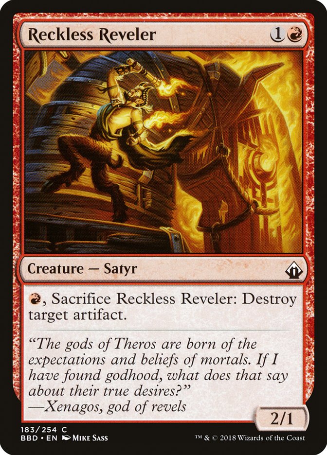 Reckless Reveler [Battlebond] | Clutch Gaming