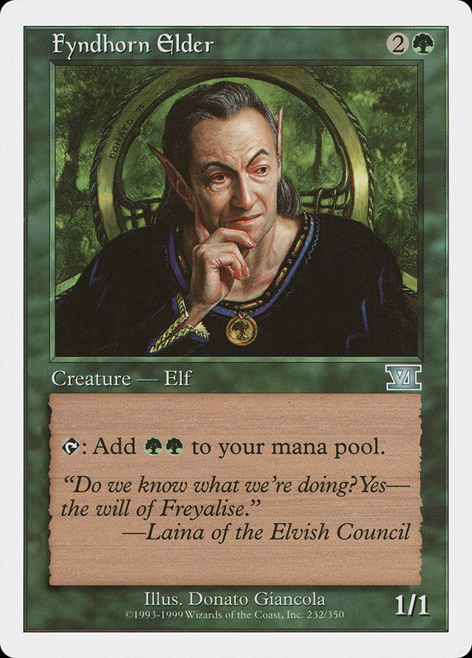 Fyndhorn Elder [Classic Sixth Edition] | Clutch Gaming