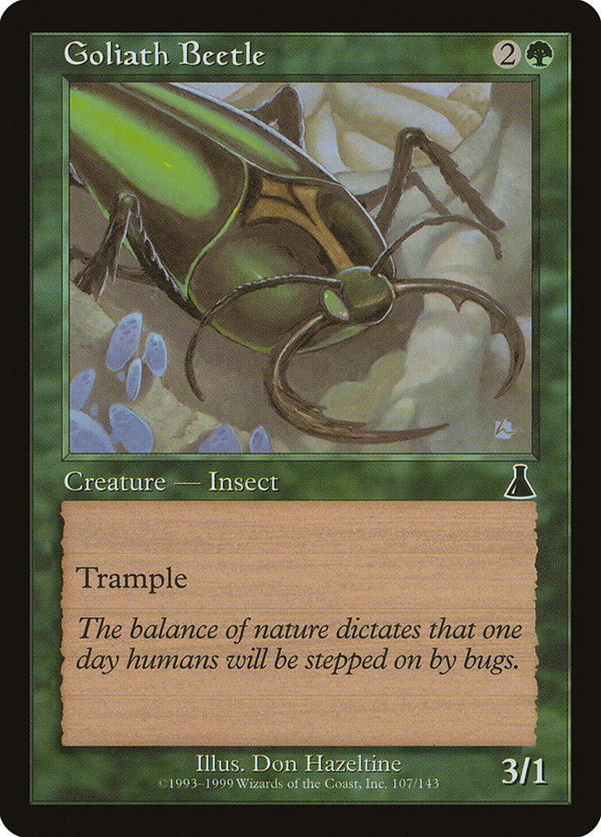 Goliath Beetle [Urza's Destiny] | Clutch Gaming